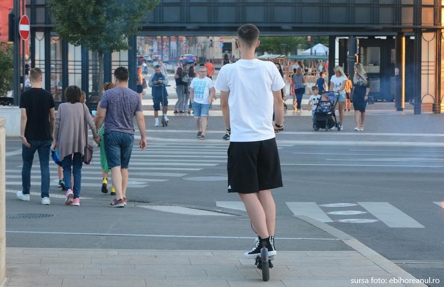 Oradea va avea 70 de staţii pentru 700 de trotinete electrice de închiriat