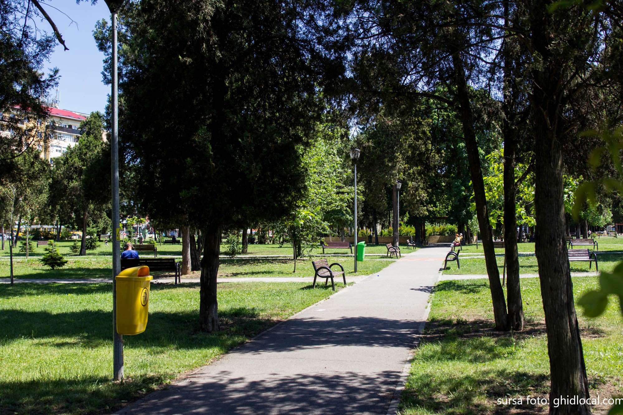 Parcul Petőfi Șandor din Oradea va fi refăcut anul viitor după un proiect propus de orădeni