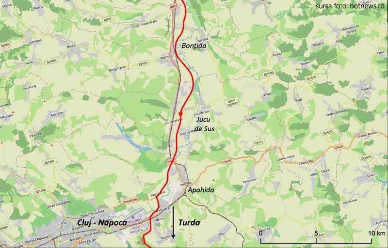 A fost lansată licitația pentru proiectarea drumului expres Cluj – Dej, pentru 75 de kilometri