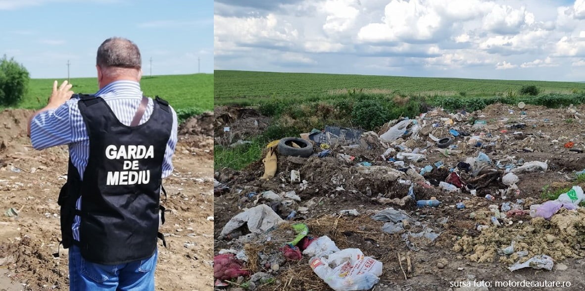 Mai multe persoane din județul Sălaj au fost amendate că au aruncat gunoaie la marginea drumului