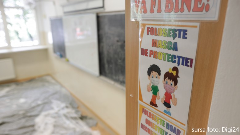 Regulile pentru deschiderea școlilor, pe data de 13 septembrie, au fost publicate în Monitorul Oficial